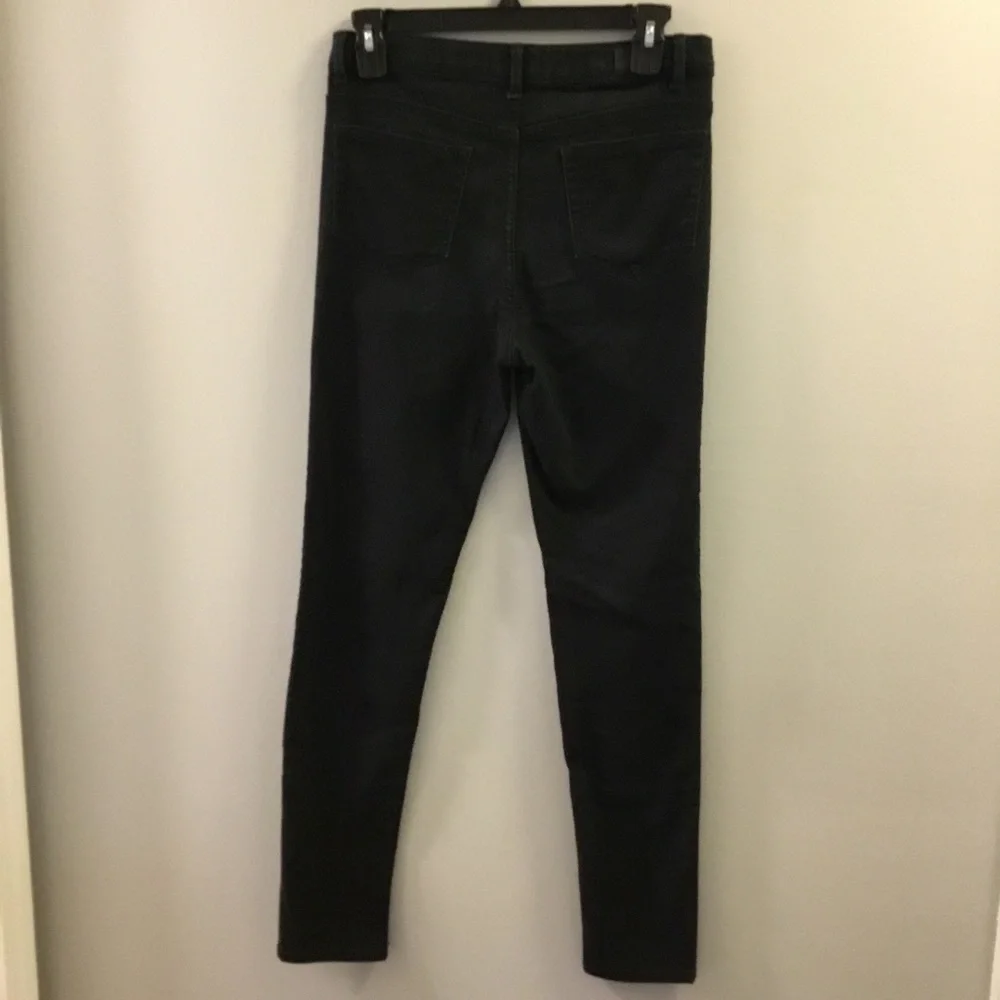 JORDACHE Girls size 18 slim black high rise super skinny stretch denim j…